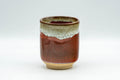 Japanese Teacup - Beige Hare's Fur Red Speckled Glazed Yunomi - 190ml - Tezumi