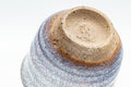 Tezumi — Japanese Teacup - White Glazed Hagi-yaki Guinomi - 60ml — inverted showing the foot ring