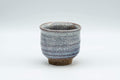 Tezumi — Japanese Teacup - White Glazed Hagi-yaki Guinomi - 60ml — front view from another angle