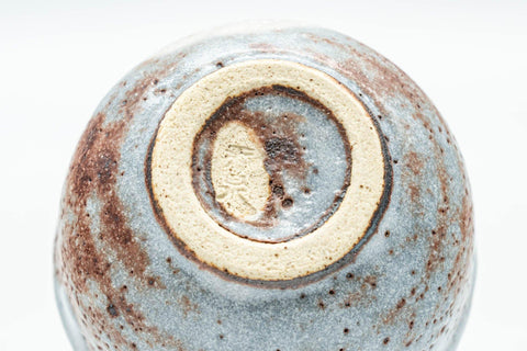 Japanese Teacup - Blossoms Blue Shino Glazed Guinomi - 60ml - Tezumi