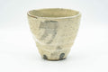 Japanese Teacup - Beige Cream Textured Wabi-Sabi Yunomi - 280ml - Tezumi