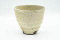 Japanese Teacup - Beige Cream Textured Wabi-Sabi Yunomi - 280ml - Tezumi