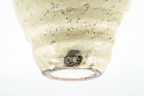 Japanese Teacup - Beige Cream Textured Wabi-Sabi Yunomi - 280ml - Tezumi