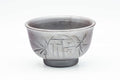 Japanese Teacups - Set of 4 Engraved Banko-yaki Guinomi - 60ml - Tezumi