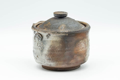 Japanese Tea Set - Wood-fired Bizen-yaki Do-ake Houhin Teapot with Katakuchi Yuzamashi Water Cooler