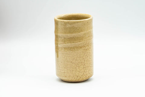 Tezumi — Japanese Teacup Set - 4 Uniquely Glazed Tsutsu-gata Yunomi - 125ml — three-quarter view