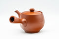 Japanese Kyusu - Bamboo Engraved Tokoname-yaki Debeso Teapot - 180ml - Tezumi