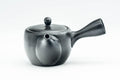 Japanese Kyusu - Black Kurodei Tokoname-yaki Teapot - 170ml - Tezumi