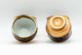 Tezumi — Japanese Tea Set - Drip Glazed Arita-yaki Debeso Kyusu Teapot with 4 Yunomi Teacups — additional view