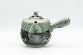Japanese Tea Set - Obori Soma-yaki Double-walled Kyusu Teapot with 3 Yunomi Teacups - Tezumi