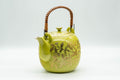 Japanese Dobin - Golden Bird Leaves Yellow Debeso Teapot - 500ml - Tezumi