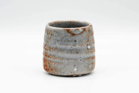 Japanese Teacup - Blue Orange Shino Glazed Yunomi - 100ml - Tezumi