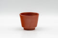 Tezumi — Japanese Teacup - Nerikomi Striped Tokoname-yaki Guinomi - 25ml — front view from another angle