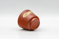 Tezumi — Japanese Teacup - Nerikomi Striped Tokoname-yaki Guinomi - 25ml — top-down view of the interior