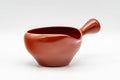 Japanese Yuzamashi - Red Shudei Tokoname-yaki Water Cooler - 150ml - Tezumi