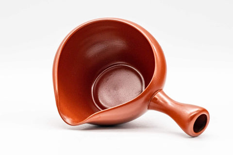 Japanese Yuzamashi - Red Shudei Tokoname-yaki Water Cooler - 150ml - Tezumi