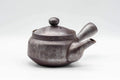 Japanese Kyusu - Floral Engraved Banko-yaki Debeso Teapot - 250ml - Tezumi