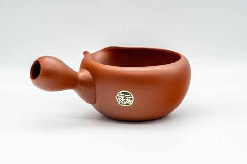 Tezumi — Japanese Yuzamashi - Side-handled Tokoname-yaki Water Cooler - 300ml — front view