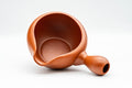 Tezumi — Japanese Yuzamashi - Side-handled Tokoname-yaki Water Cooler - 300ml — top-down view of the interior