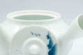 Tezumi — Japanese Tea Set - 畑萬陶苑 Hataman Toen - Arita-yaki Porcelain Debeso Kyusu with 2 Yunomi Teacups — closeup of the decoration