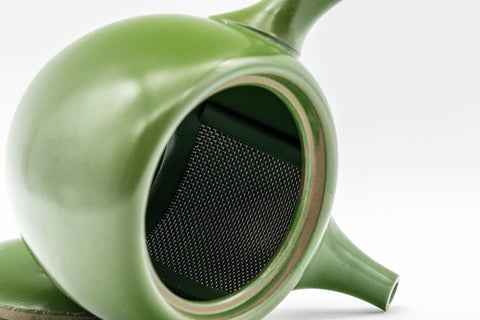 Japanese Kyusu - 高用 Koyo Murata Green Ryokudei Tokoname-yaki Teapot - 160ml - Tezumi