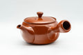 Japanese Kyusu - Floral Engraved Tokoname-yaki Debeso Teapot - 320ml - Tezumi